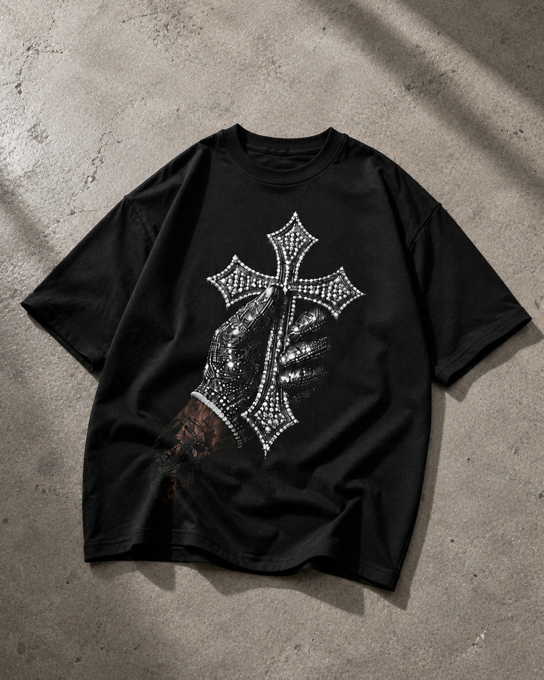 Sacred Cross Oversized T-Shirt