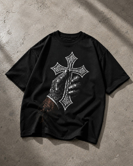 Sacred Cross Oversized T-Shirt
