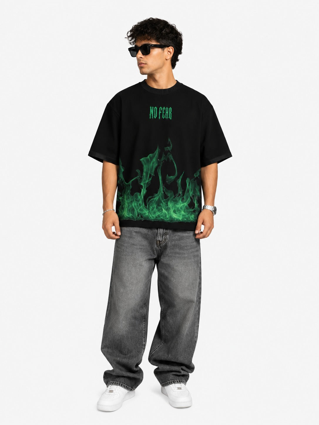 Rise Above Fear Oversized T-Shirt