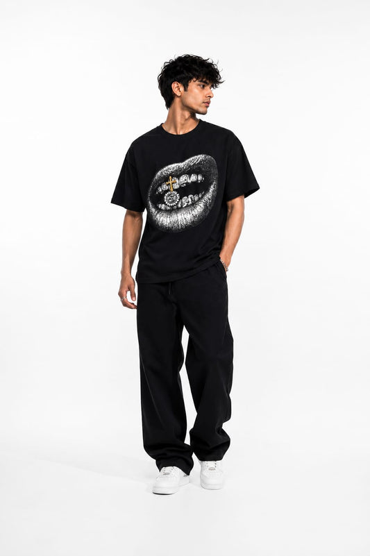 Gilded Bite Oversized T-Shirt