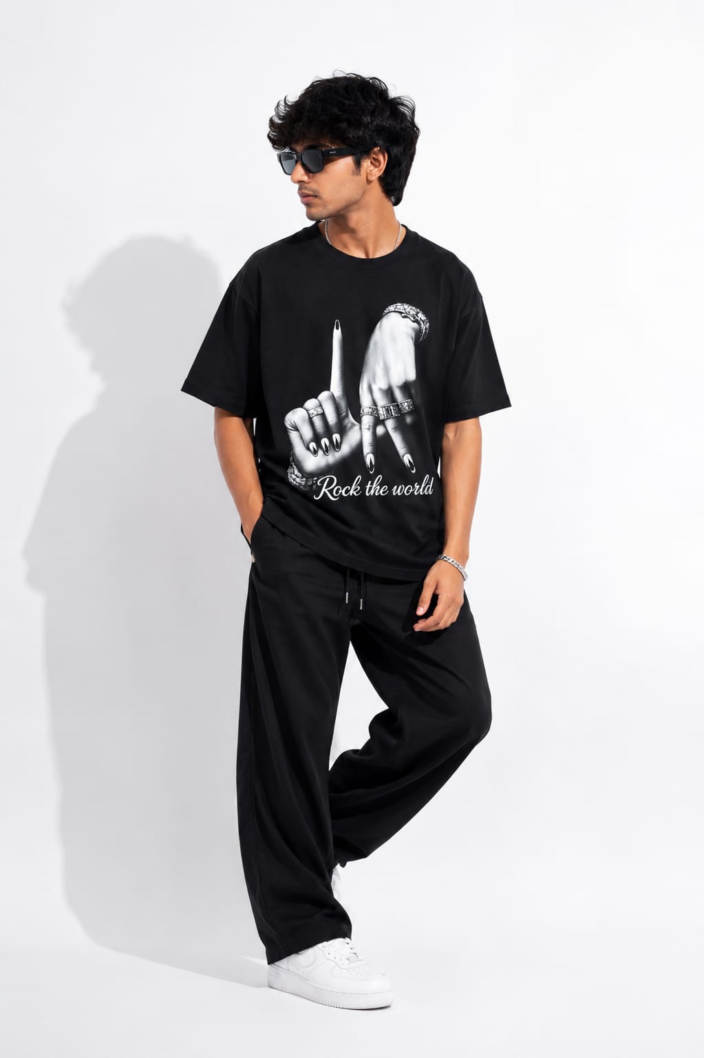 Rock The World Oversized T-Shirt