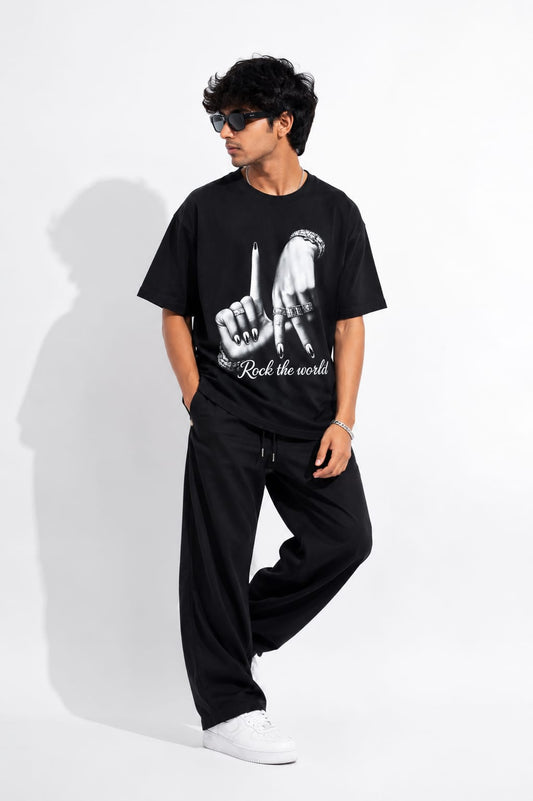 Rock The World Oversized T-Shirt
