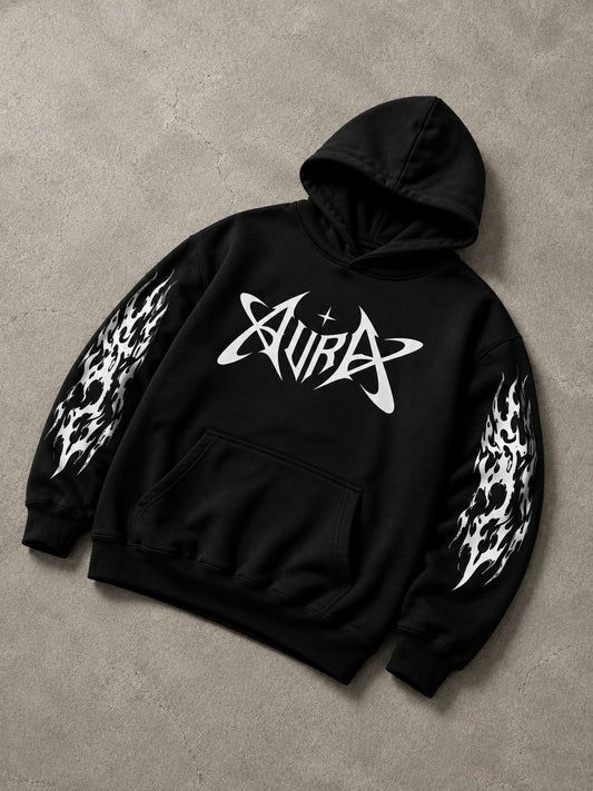 Aura Inferno Oversized Hoodie