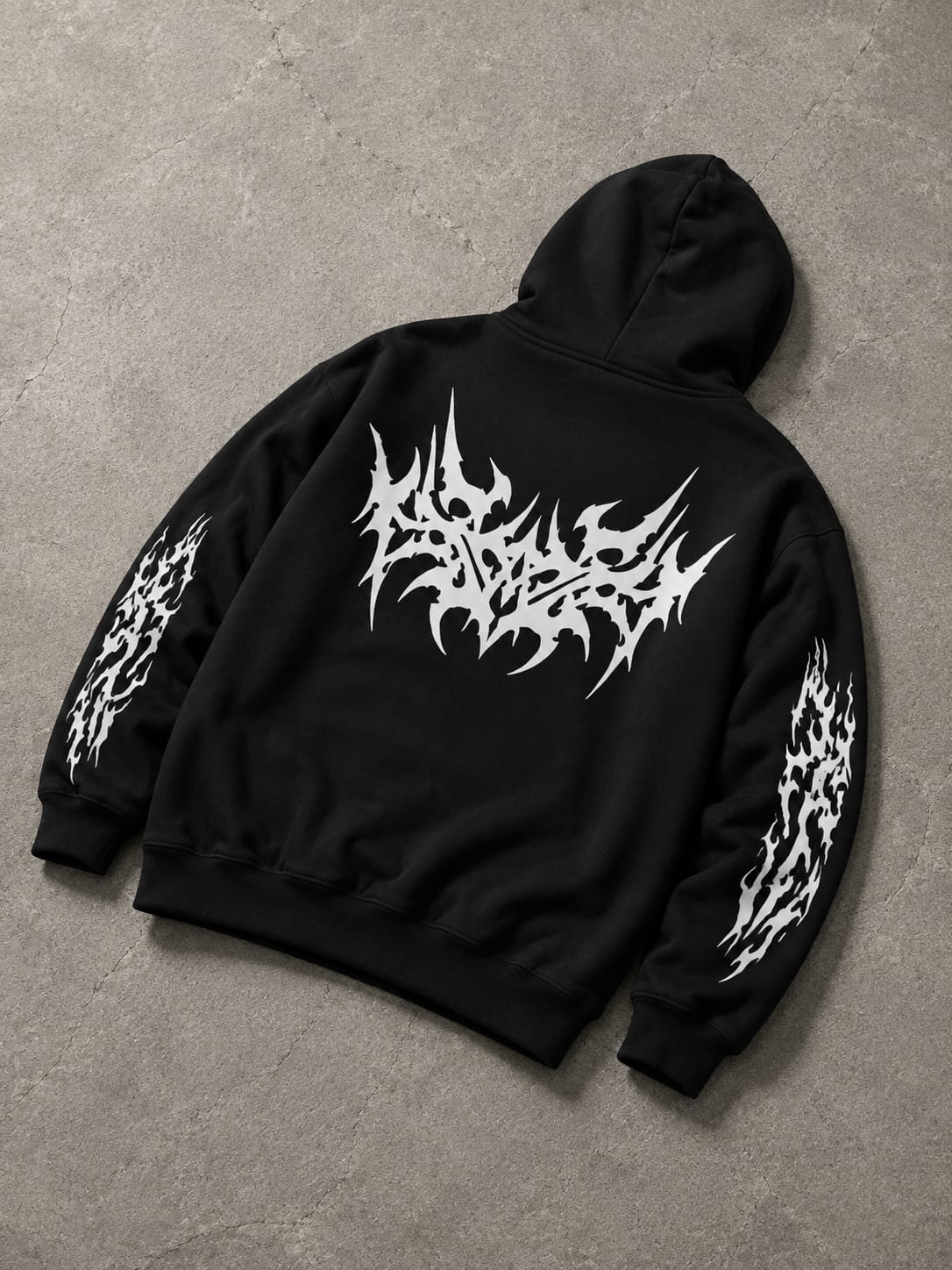 Aura Inferno Oversized Hoodie